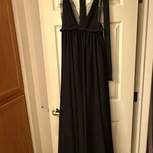 Elegant Black Evening Gown